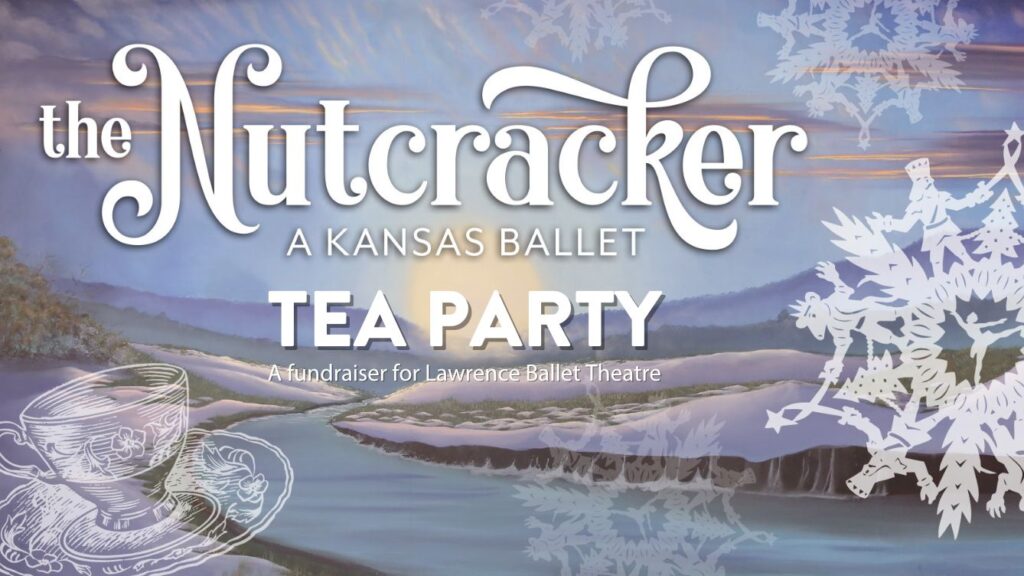 nutcracker tea party poster