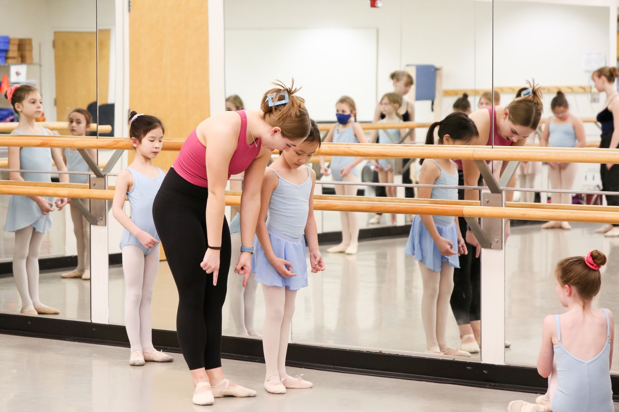 teaching littles ballet