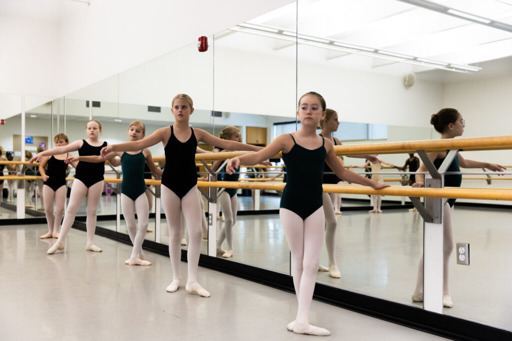 young girls ballet